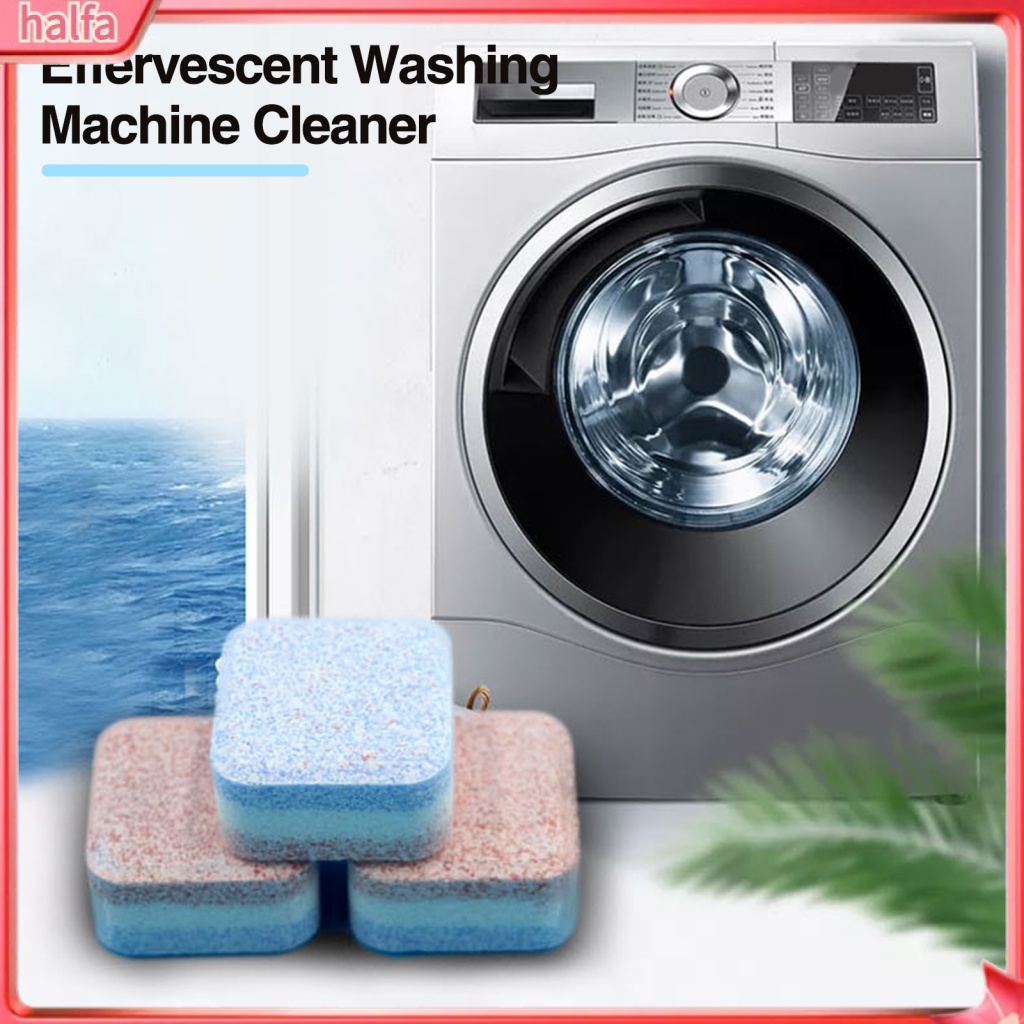 {halfa} Effervescent Washing Machine Cleaner Powerful Washer Tablets