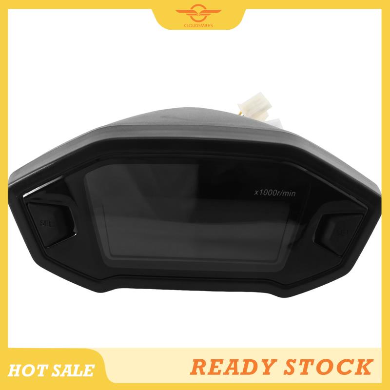 CloudsMiles Speedometer Water Temperature Gauge Oil Gauge Odometer