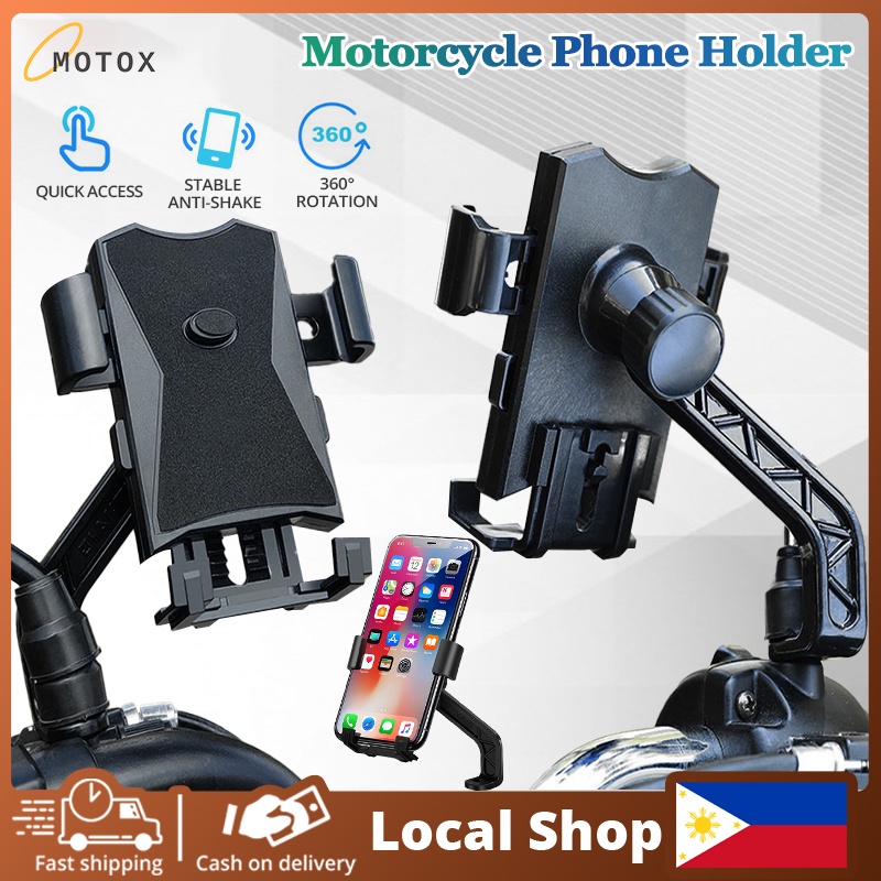 Motorcycle mobile phone holder Multifunctional aluminum alloy mobile