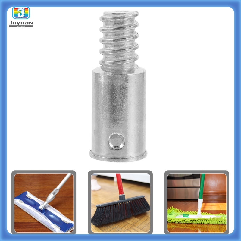 Accessories Broom Stick Pole Tip Handle Connector Stainless Steel
