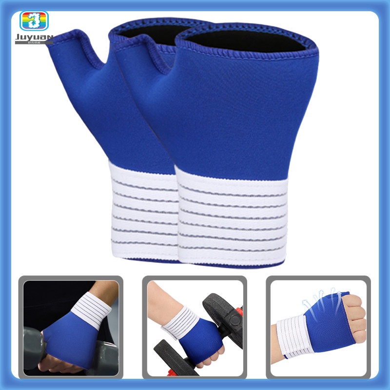 Fingerless Gloves Wrist Brace Thumb Supports Miss jyuanxnuo Shopee