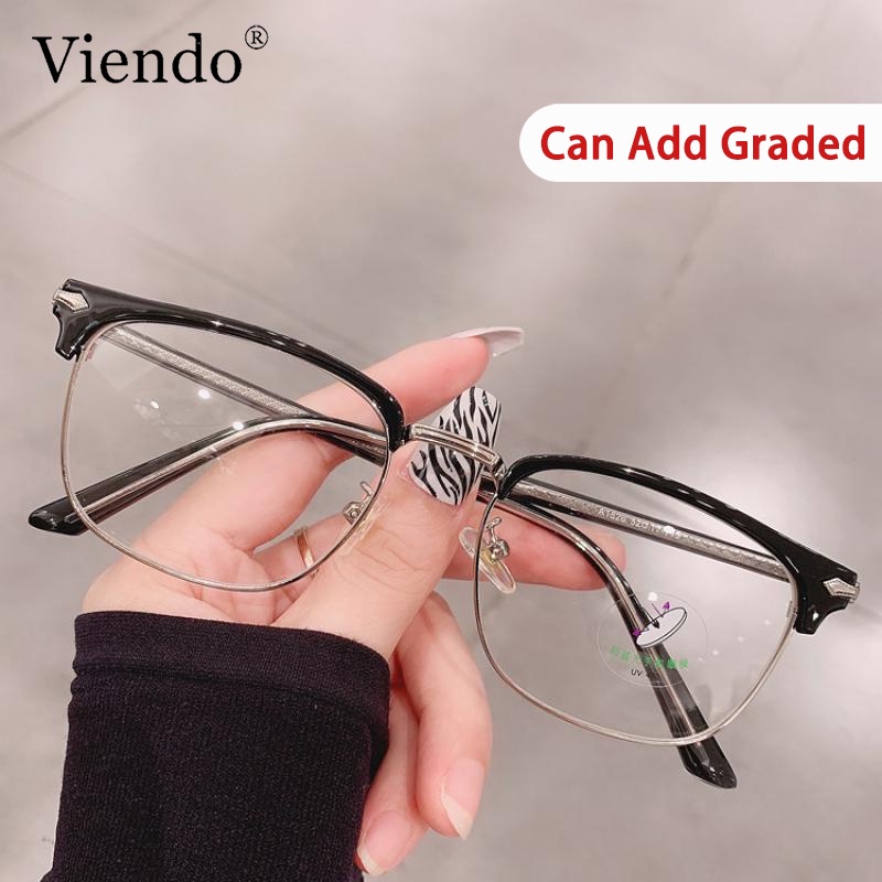 Photochromic Anti Radiation Eye Glasses For Women Men Replaceable Lens  Eyeglasses Frames Sun Adaptive Glass Anti Blue Ray Eyewear Specs  Transitional - Main Image