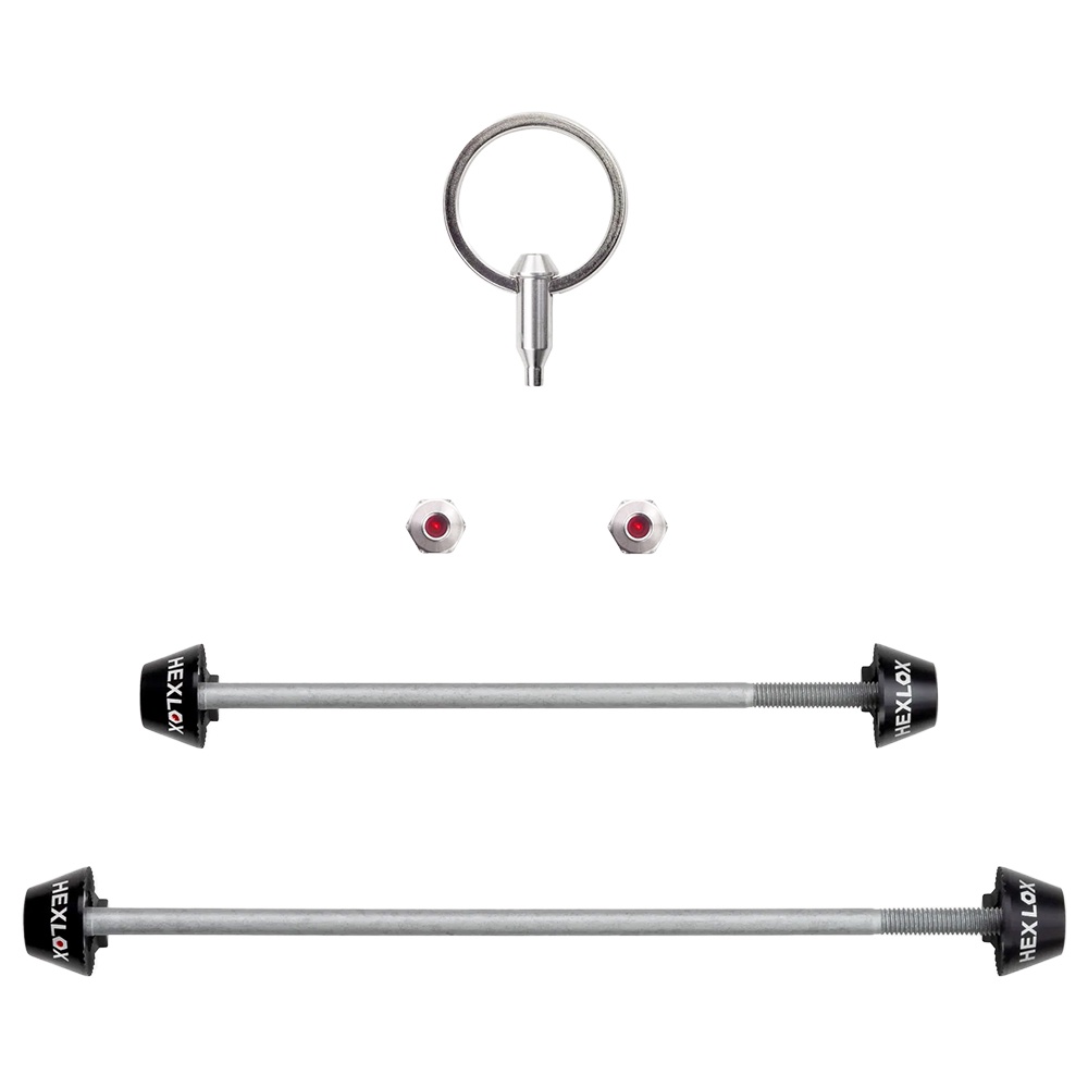 Hexlox Wheel Security Skewer Antitheft MTB Road Bicycle Wheel Hub