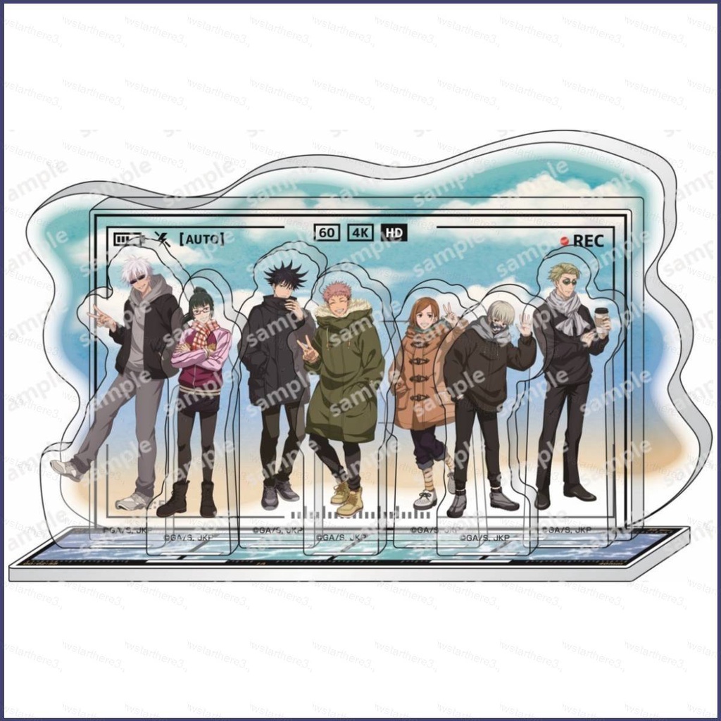 YE Jujutsu Kaisen Anime Figure Model Toy Acrylic Stands Doll Gojo ...