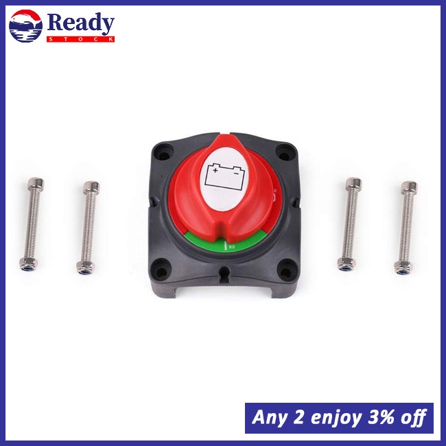 LY 12V48V Battery Disconnect Switch 12BothOff Battery Master Cut