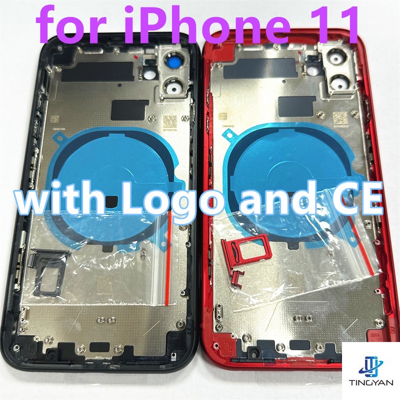 Rear Back Housing Cover For iPhone 11 A2221 A2111 Battery Door with ...