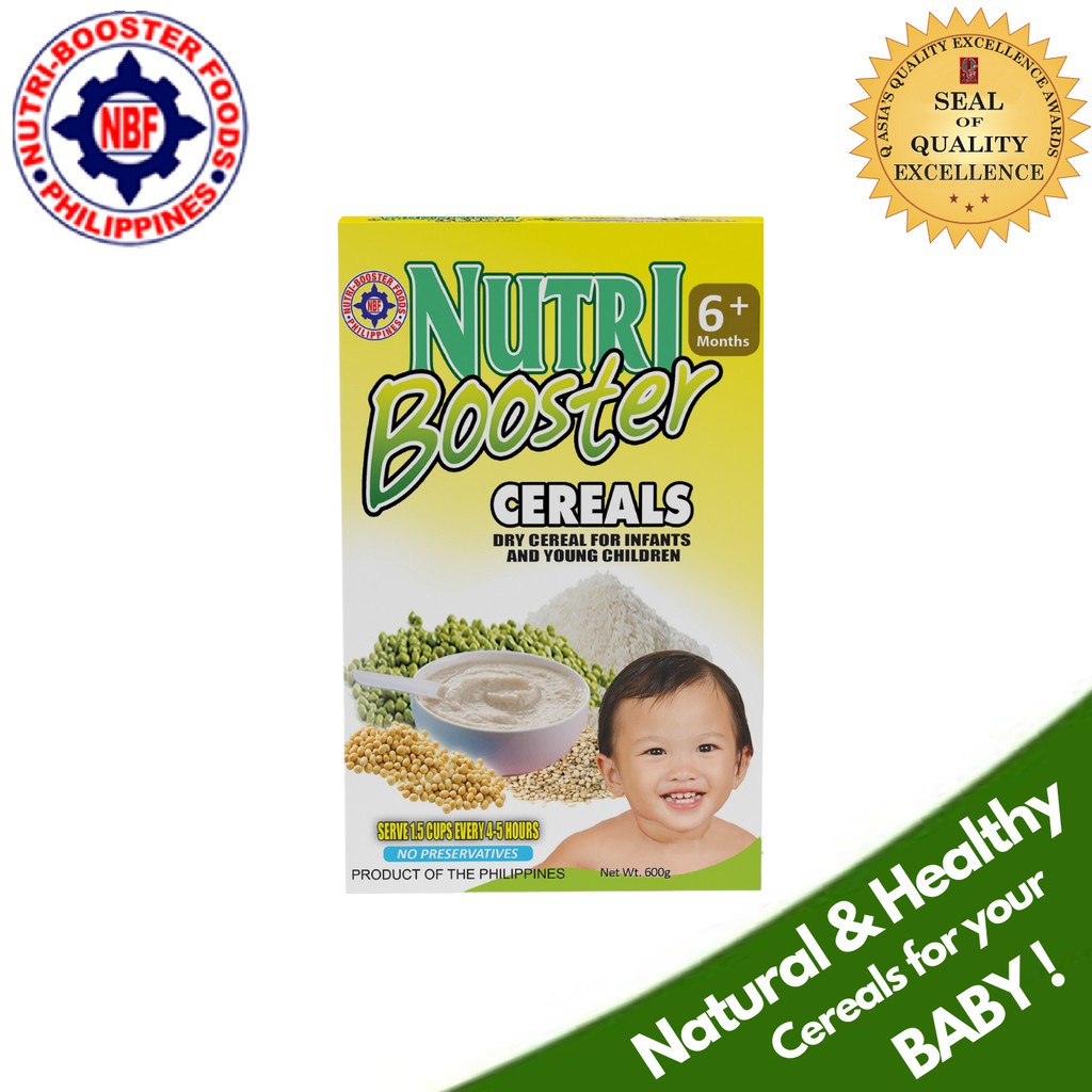 ♞NUTRI BOOSTER Cereals For Infants And Young Children 400 Grams Baby