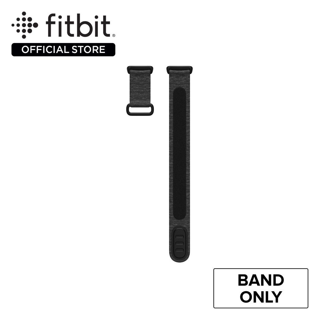 ONLINE EXCLUSIVE] Hook and Loop Band for Fitbit Charge 5 Charcoal