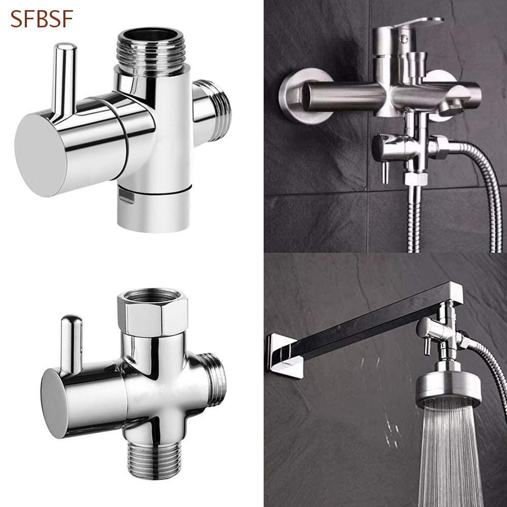 SFBSF Diverter Valve G 1/2 Brass Shower Head Diverter Valve Shower Diverter Valve Bathroom