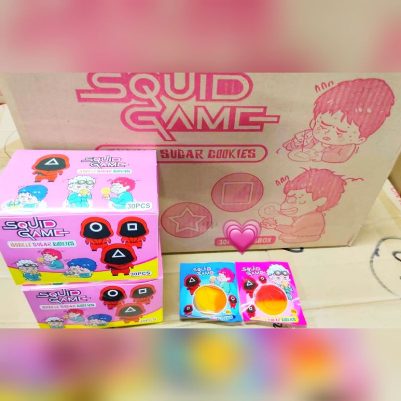 Squid Game Buckle Sugar Cookies I Lootbag Fillers I Paninda I Giveaways