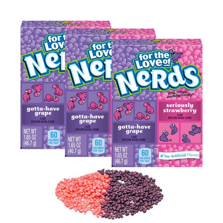 NERDS Grape/Strawberry Candy 1.65 oz. Box