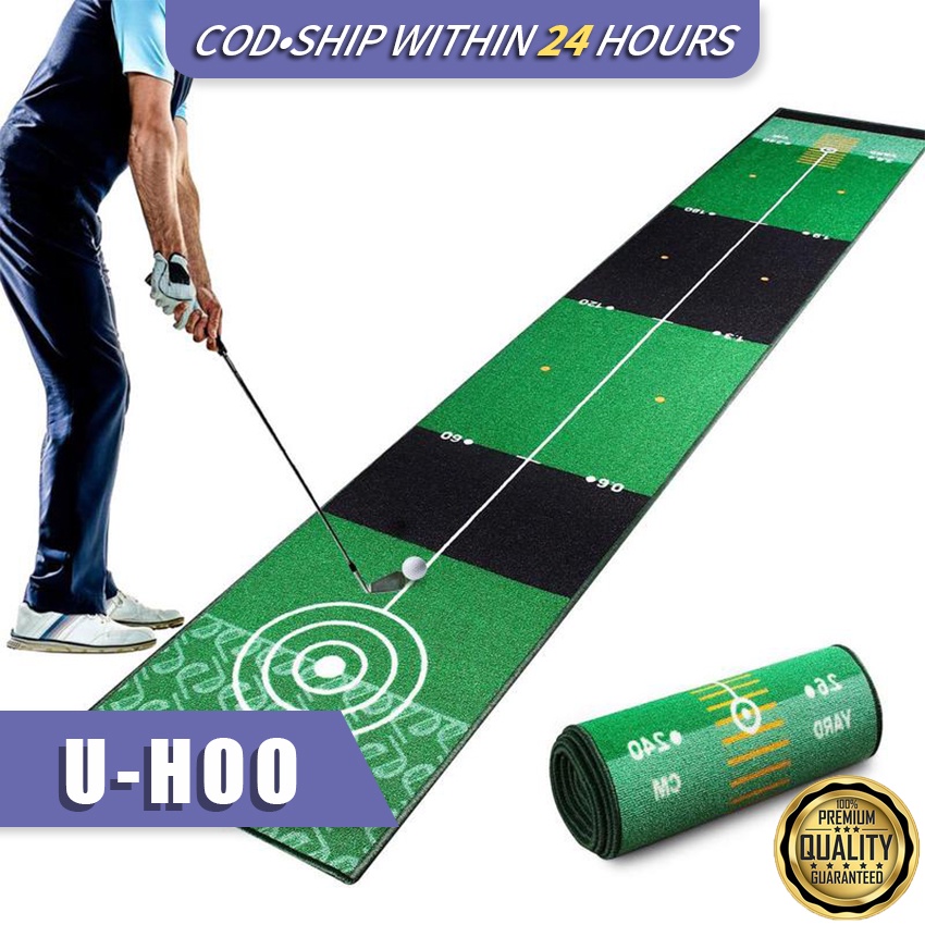50*300cm Portable Golf Putting Carpet Indoor Golf Putting Practice Mat