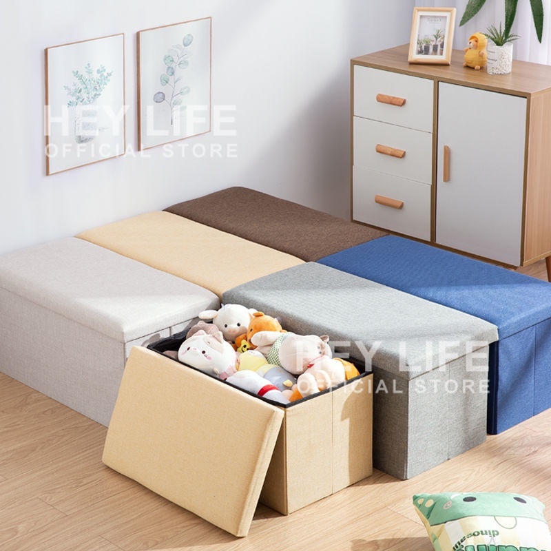 Multi-functional Sofa Storage Stool, Large Capacity Storage Stool Chair ...