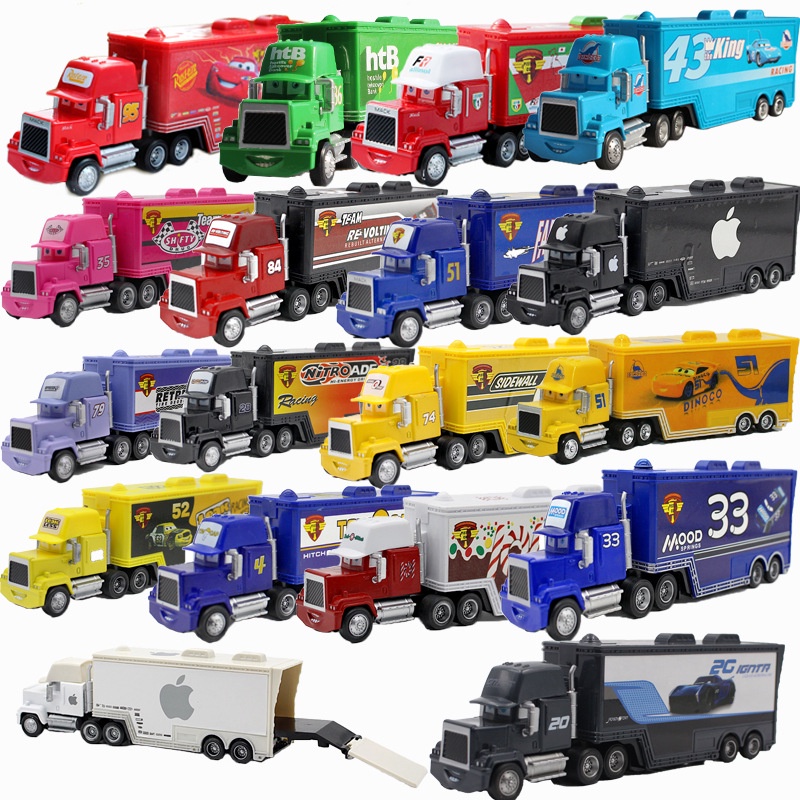 Trailer Camion Mack De Rayo Mcqueen Camion Mack Cars Pista Disney