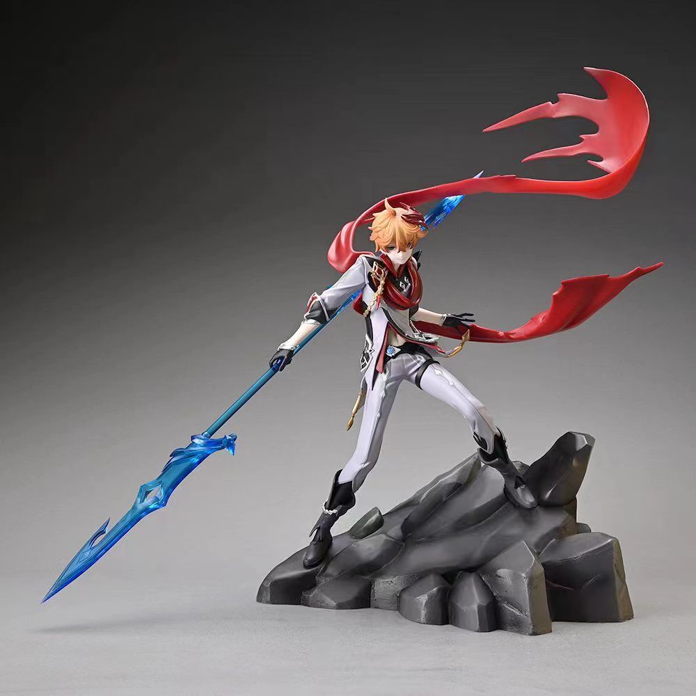 Genshin Impact Childe Tartaglia Figure Combat Form Statue Model ...