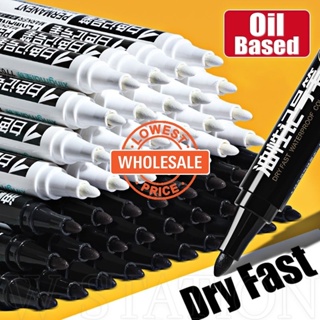 Wholesale Oily Waterproof Black Permanent Black Marker Pen Drawing