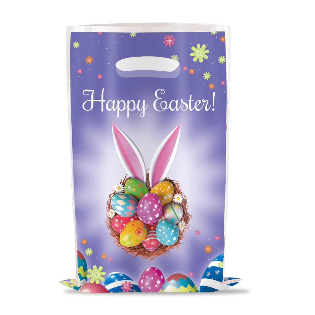 30Pcs Easter Gift Bags Bunny Loot Candy Bags Easter Goodies Bags Easter ...