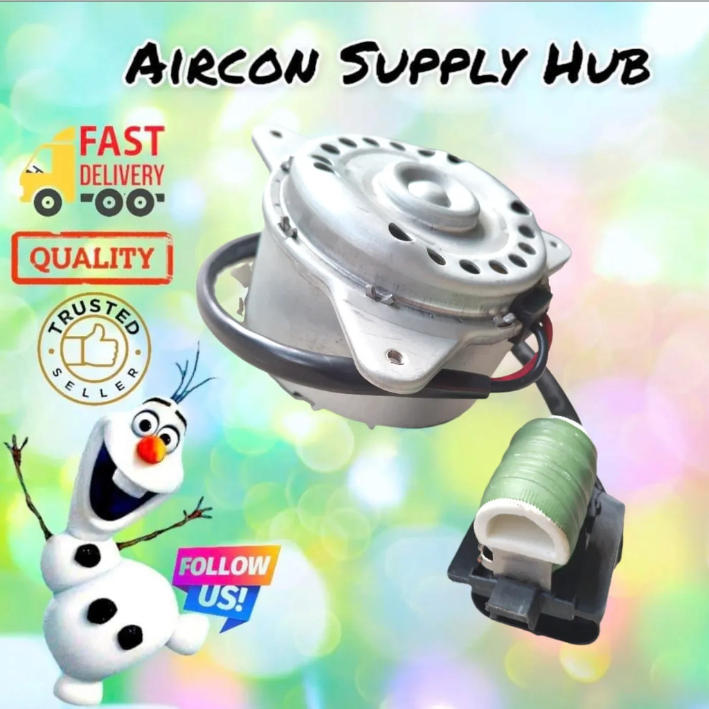 Chevrolet Spin GAS 3pin Fan Motor with Resistor Car Aircon Parts ...