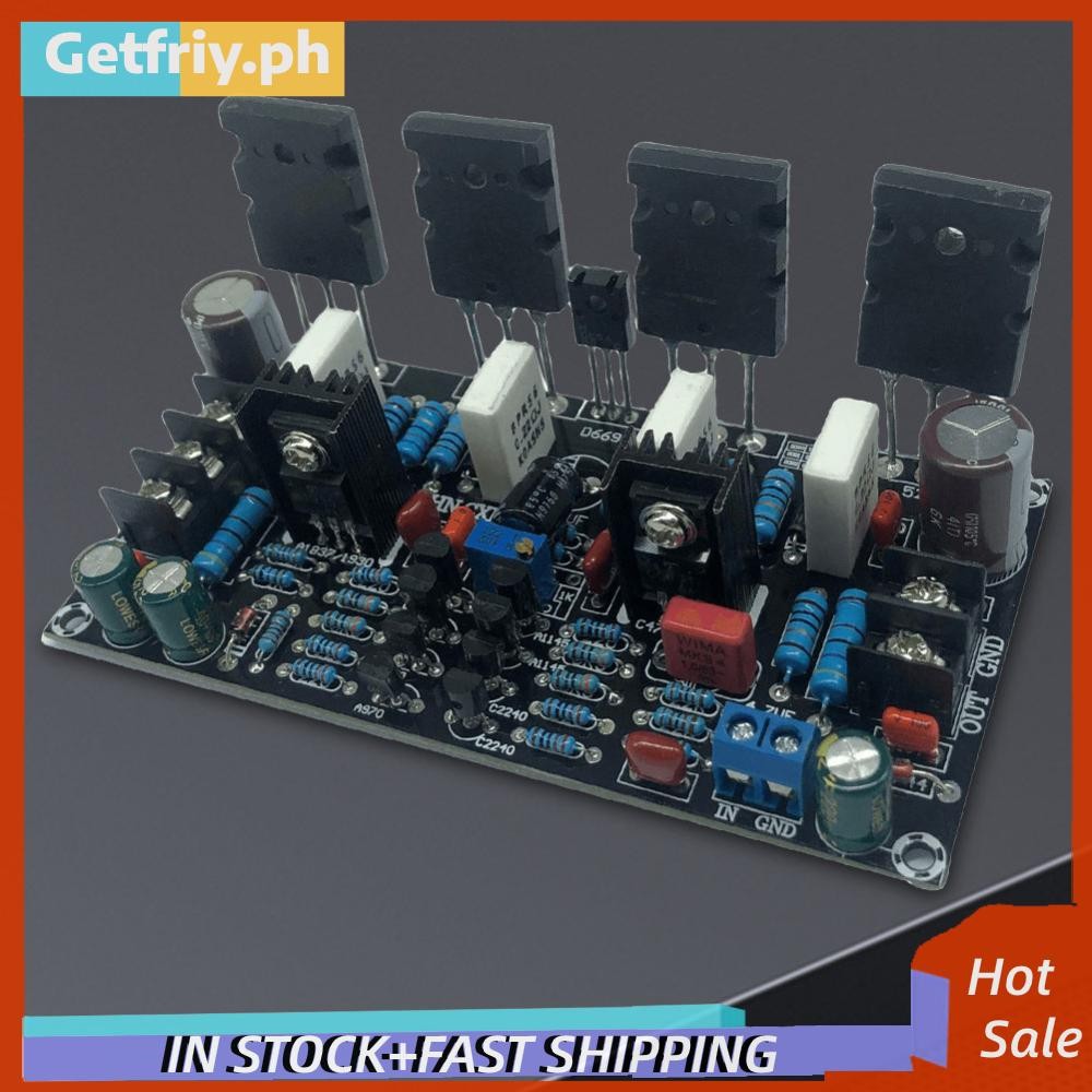 Mono Power Amplifier Board Module 1943+5200 200W for Speaker Electronic ...