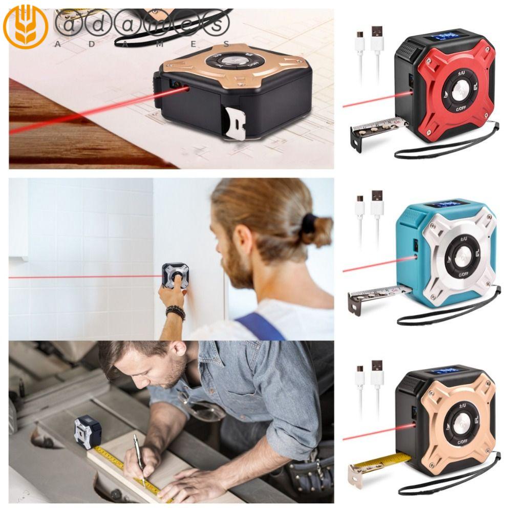 ADAMES Laser Tape Measure, Digital Accurate Laser Rangefinder ...