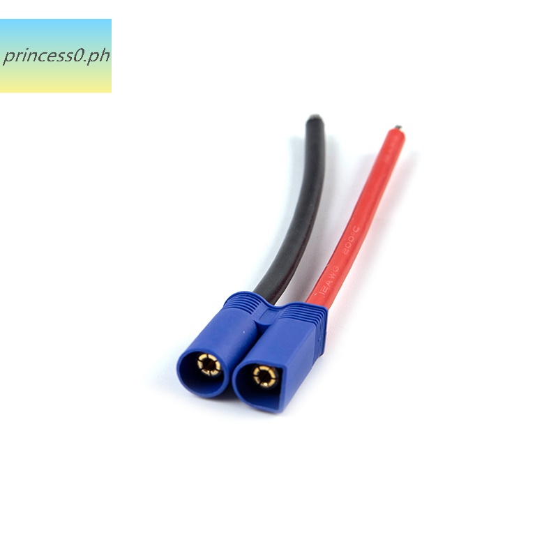 Princes EC2/EC3/EC5 Male Female Connector Pigtail Cable Silicone Wire
