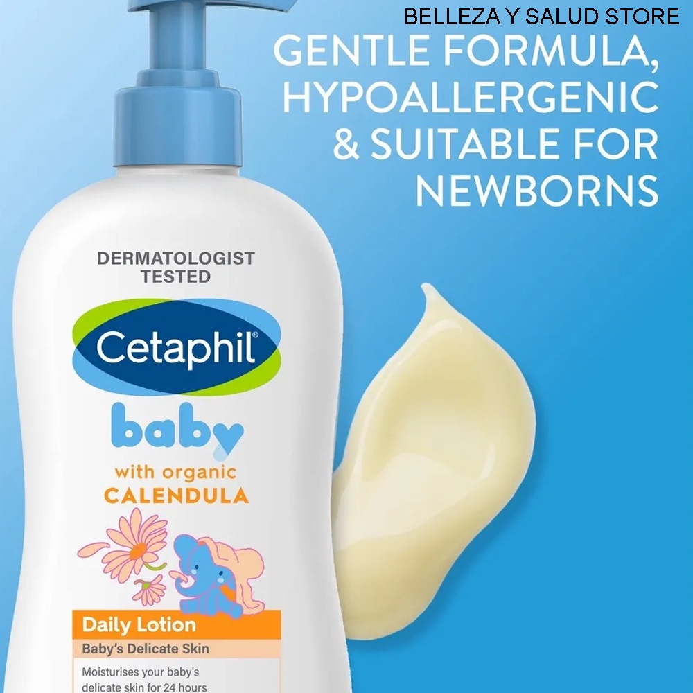 Cetaphil baby hot sale lotion color