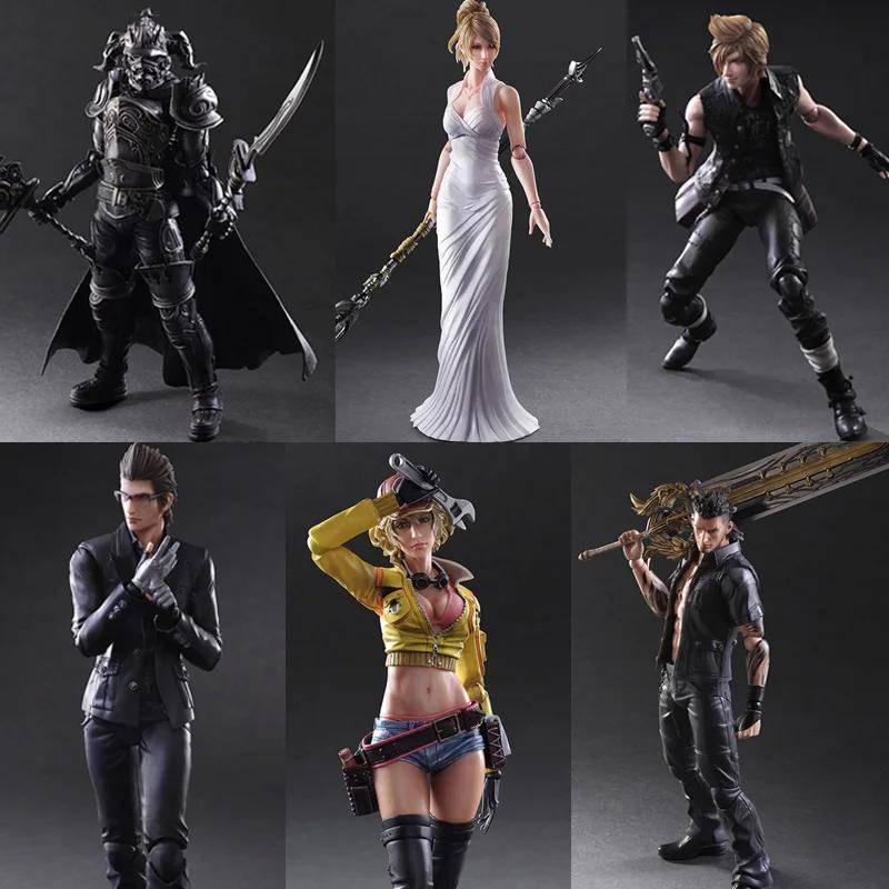 PLAY ARTS Final Fantasy XV Gabranth Lunafrena Nox Fleuret Gladiolus Amicitia Prompto Argentum Cindy Aurum Action Figure Model Shopee Philippines