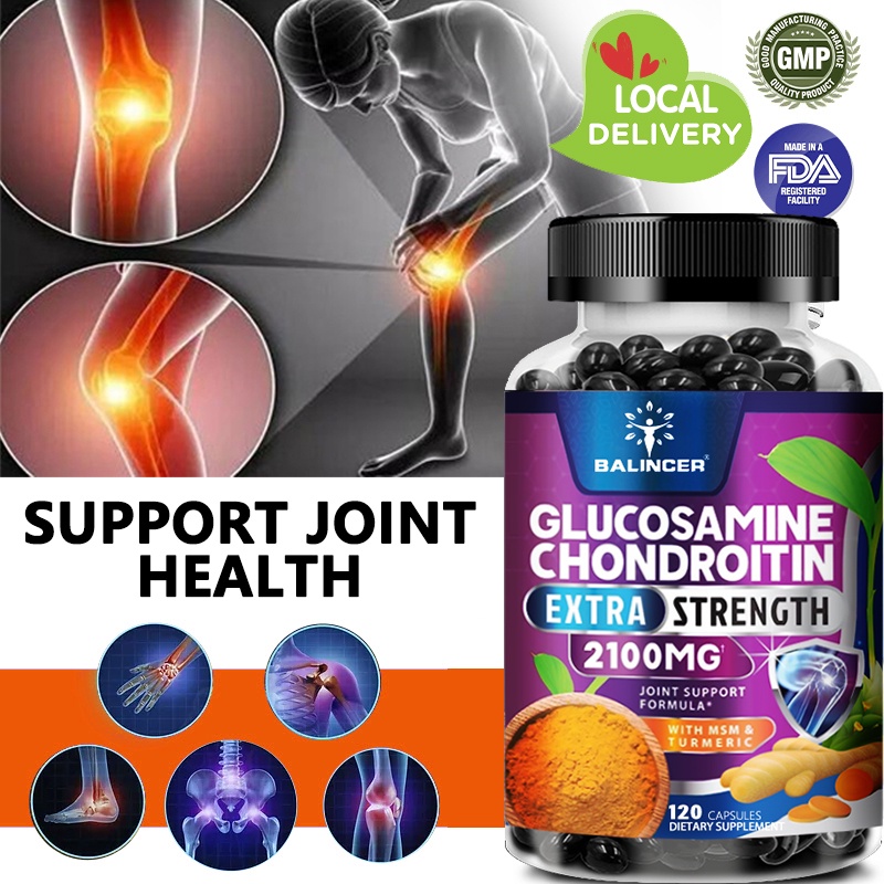 Glucosamine Chondroitin Supplement to Support Joint Health, Relieve Joints, Enhance Immunity