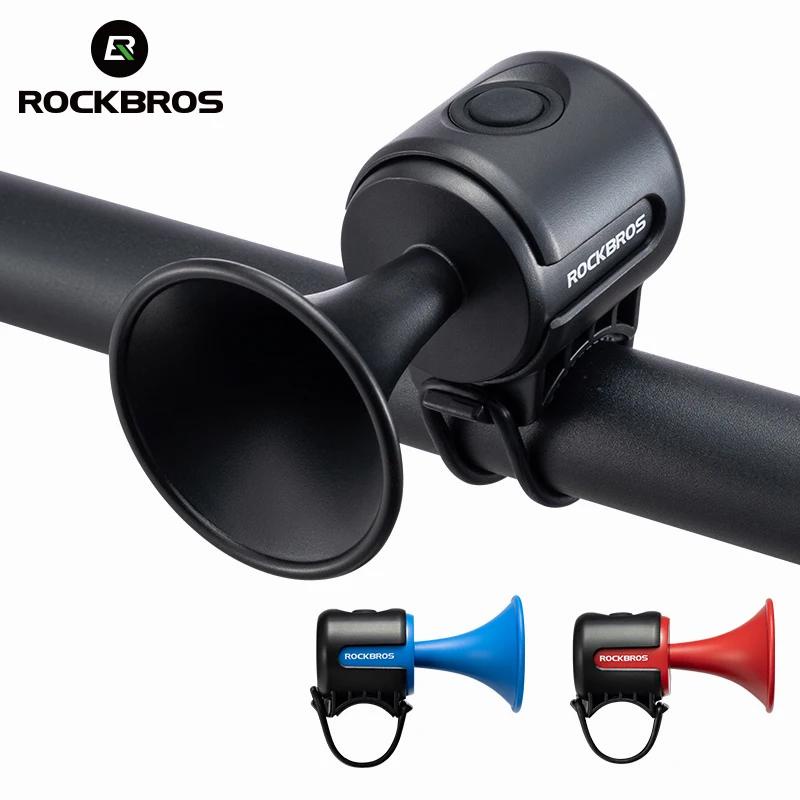 ROCKBROS Bicycle Bell Ring Bike Electronic Loud Horn Safety Alarm ...