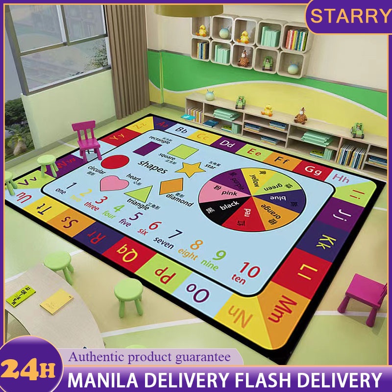 Early Education Baby Carpet Living Room Antifall Mat Children's