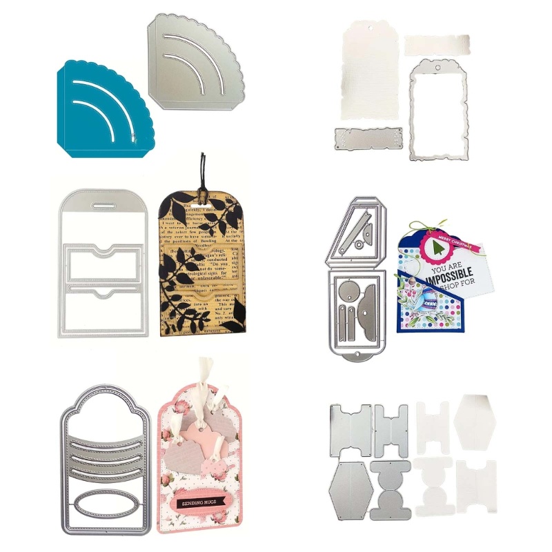 love* Label Pocket Cutting Dies Card Making Scrapbooking Paper Craft ...