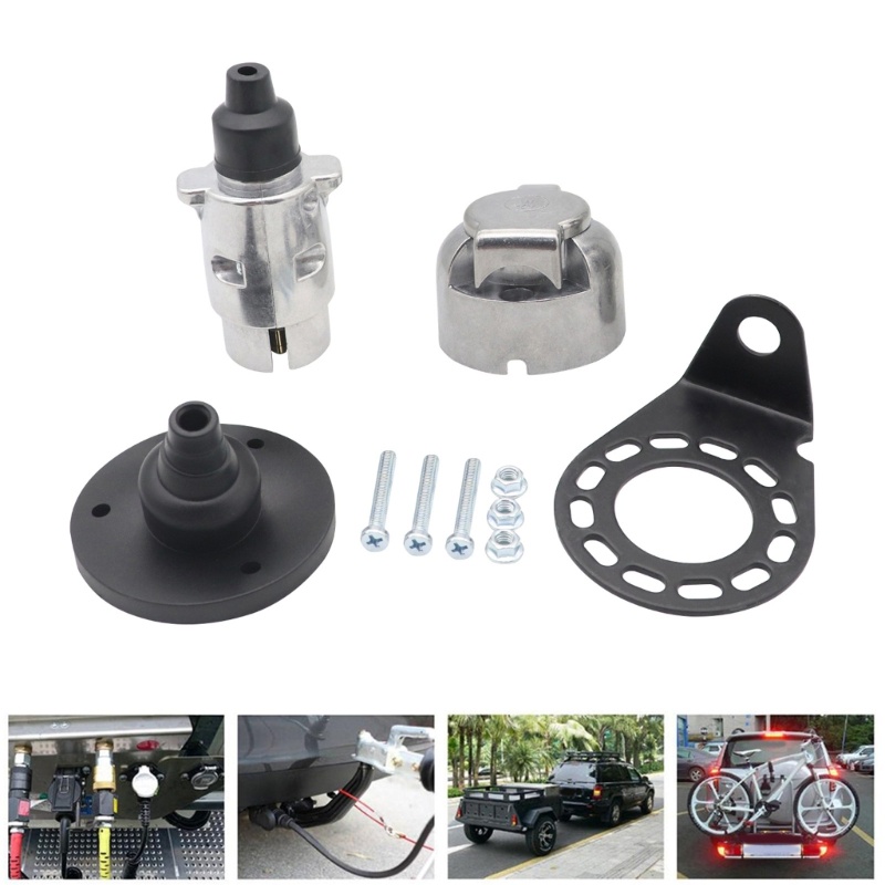 EDB* 7 Pin Towing Adaptor Trailer Caravans Truck Towbar Car Plug ...
