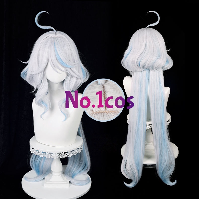 Wig Focalors Furina Focalor Long Short Archon Genshin Impact Cosplsy ...