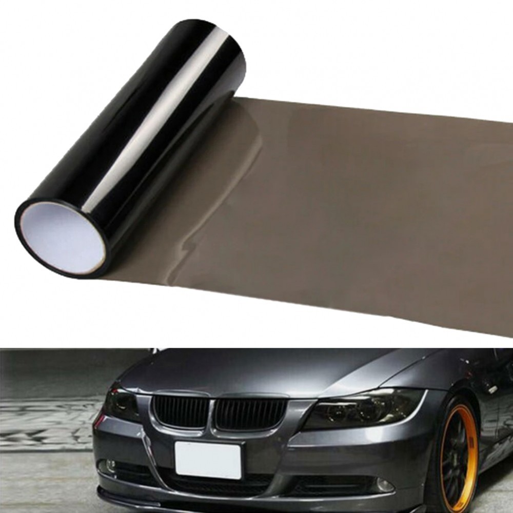 Film Sticker Car Headlight Tint Film Light Black Windshield High ...