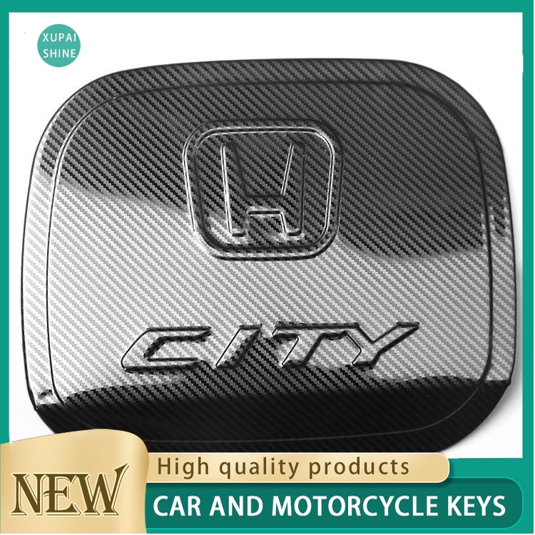 xps 20092021 Honda CITY stainless steel fuel tank cover sticker fuel
