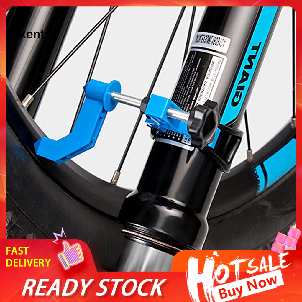 kT Bicycle Wheel Truing Stand Ergonomic Design Wheel Alignment Assist Compact Bike Rims