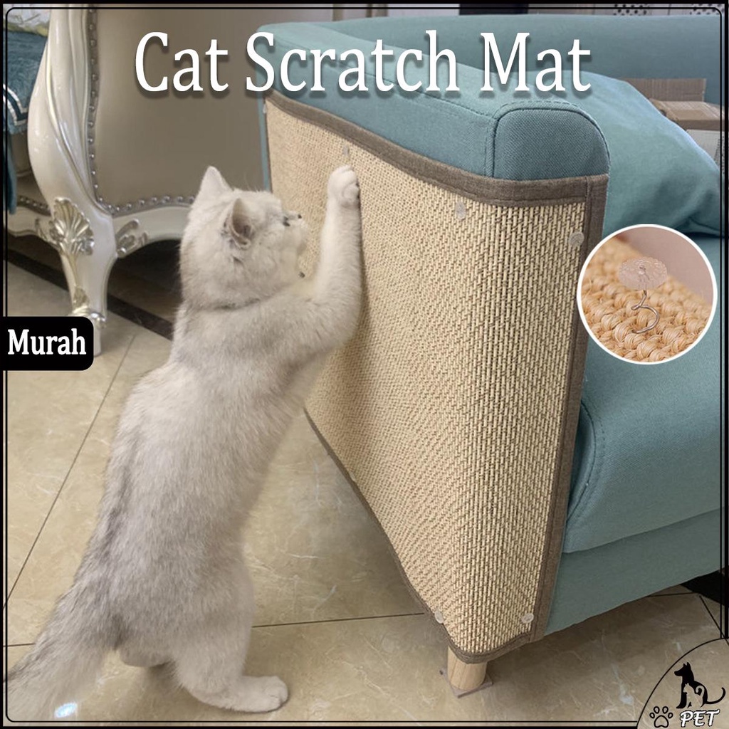 Extra Large Cat Scratching Mat Cat Scratcher Anti-Cat Scratch Sofa ...