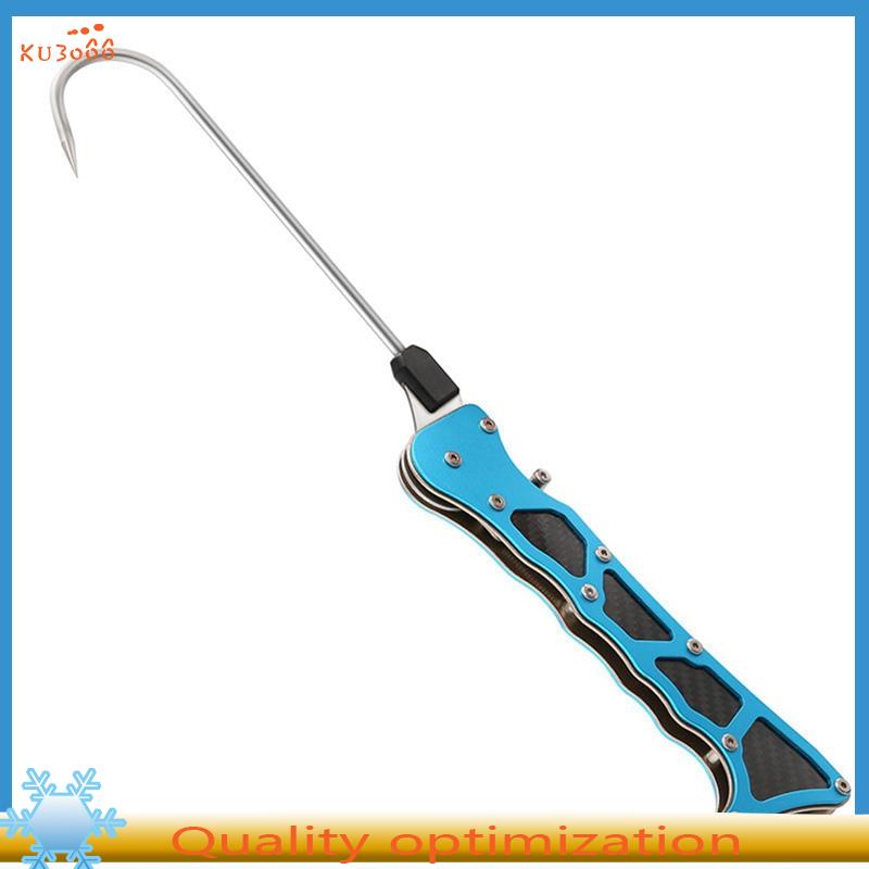 【ku3066】☆ 1 Pcs Foldable Outdoors Fish Grip Portable Telescopic Sea