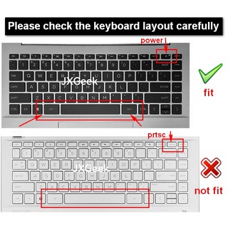 Keyboard Cover HP Pavilion X360 14 Series 14-dv Silicone 14 Inch HP ...