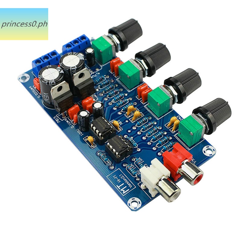 Princes NE5532 Stereo Pre-amp Preamplifier Tone Board Audio 4 Channels