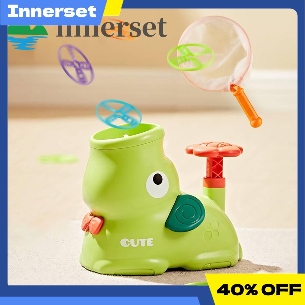 Air Rocket Launcher Flying Saucer Disc Launcher Shooter for 3+ Year Old