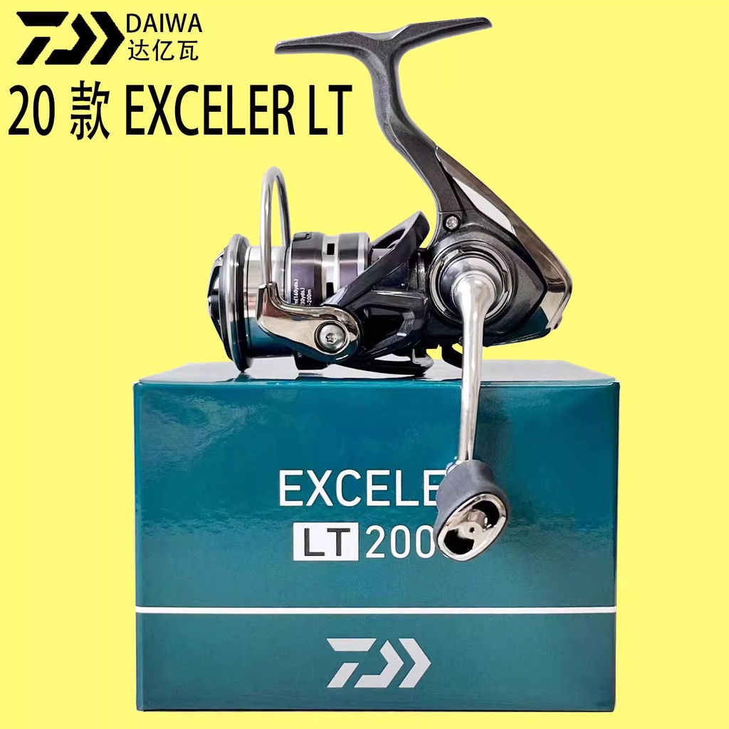 Original DAIWA 20 EXCELER LT power handle 1000 2000 3000 4000 5000 long  cast fishing spinning reel sea fishing spinning reel lure fishing spinning  reel