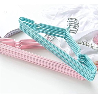 10pcs Thickened Disposable Plastic Clothes Hangers, Anti-slip Adult Coat  Hanger For Dry Cleaning Shop