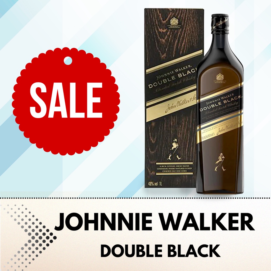 Johnnie Walker Double Black Label 1 Liter Shopee Philippines