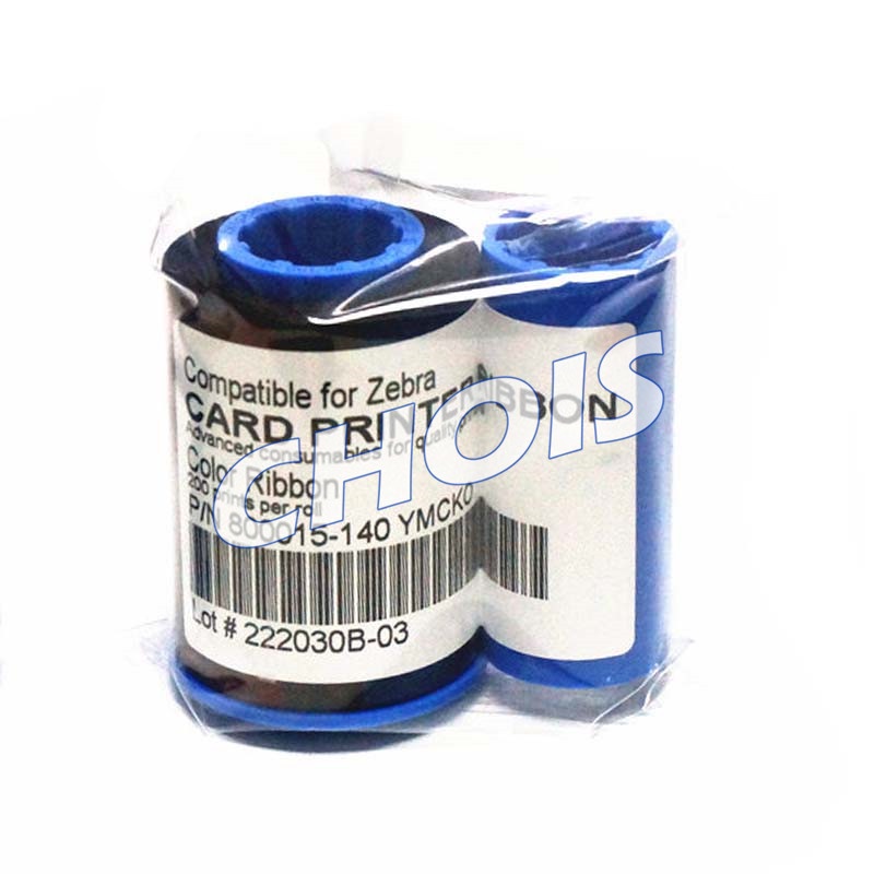 Zebra 800015-440CN YMCKO color printer ribbon use for zebra P330i id