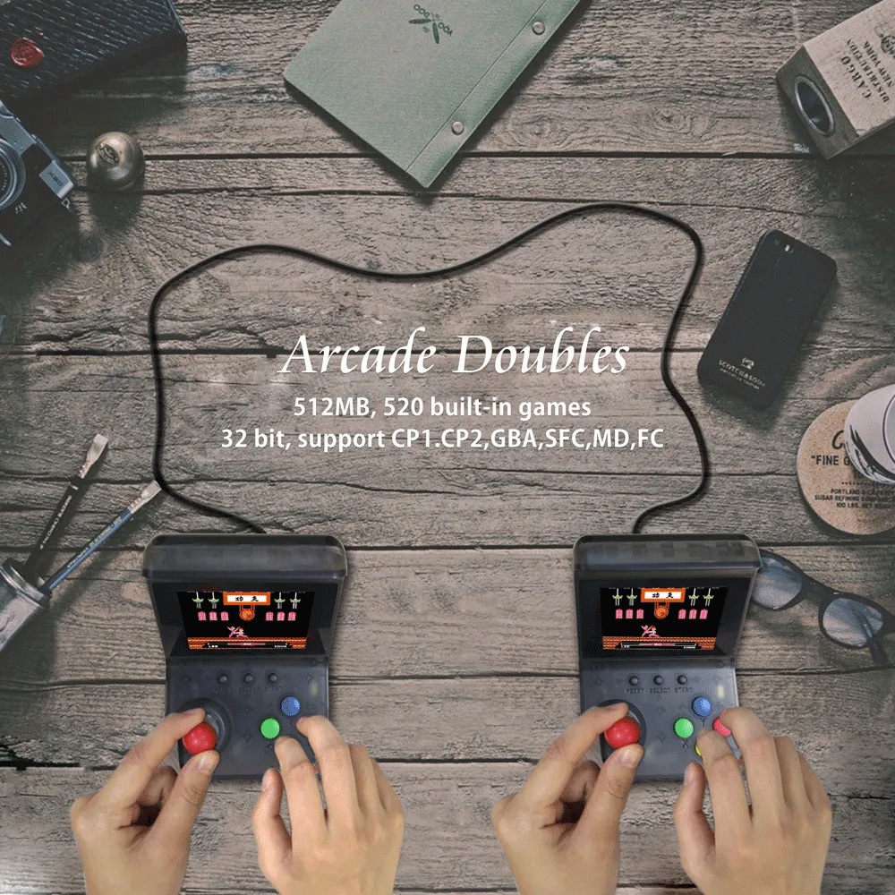 ♞Anbernic Retro Arcade 32-Bit Mini Portable Game Console with 512 Games |  Shopee Philippines