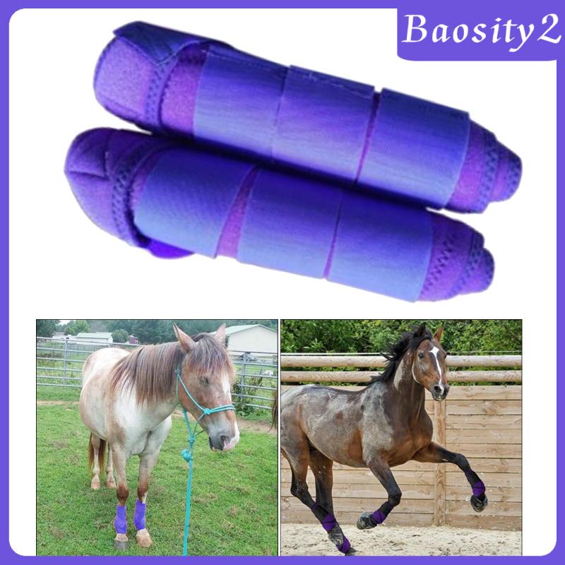 [Baosity2] Equine Sport Horse Jumping Tendon Boot HighStretch Fabric