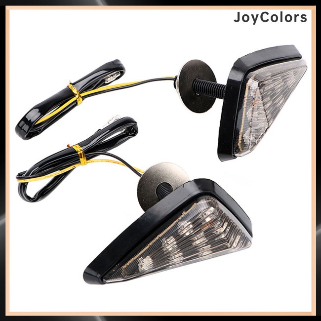 Joy Smoke Triangle Flush Mount Led Turn Signals Blinker Shopee