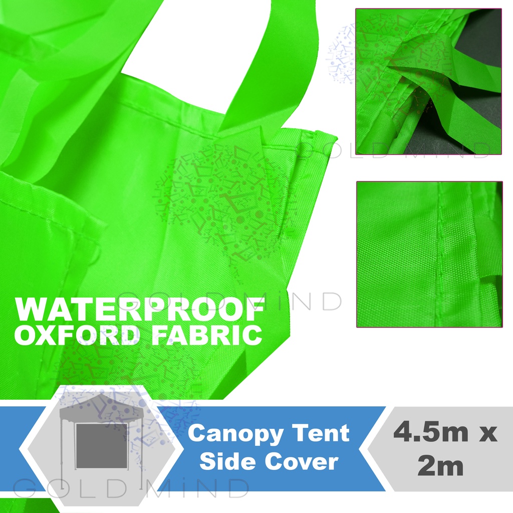 TENT Canopy Tent Side Cover Only 4.5X2 meter Shopee Philippines