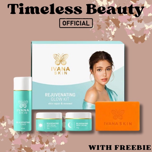 Ivana Skin Rejuvenating Glow Kit By Ivana Alawi Glow Toner Day Nught